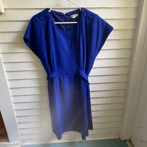 Cobalt blue, dolman sleeve dress. Excellent condition